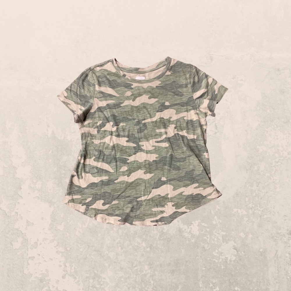 Old Navy Camo Print Short Sleeve T-Shirt